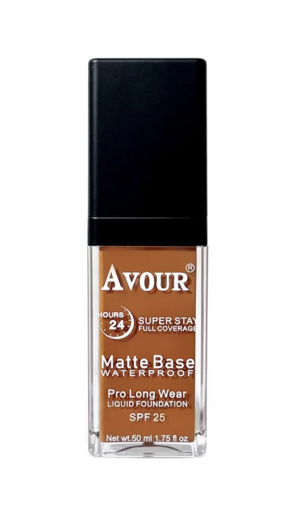 AVOUR - fond de teint matte tenue 24h